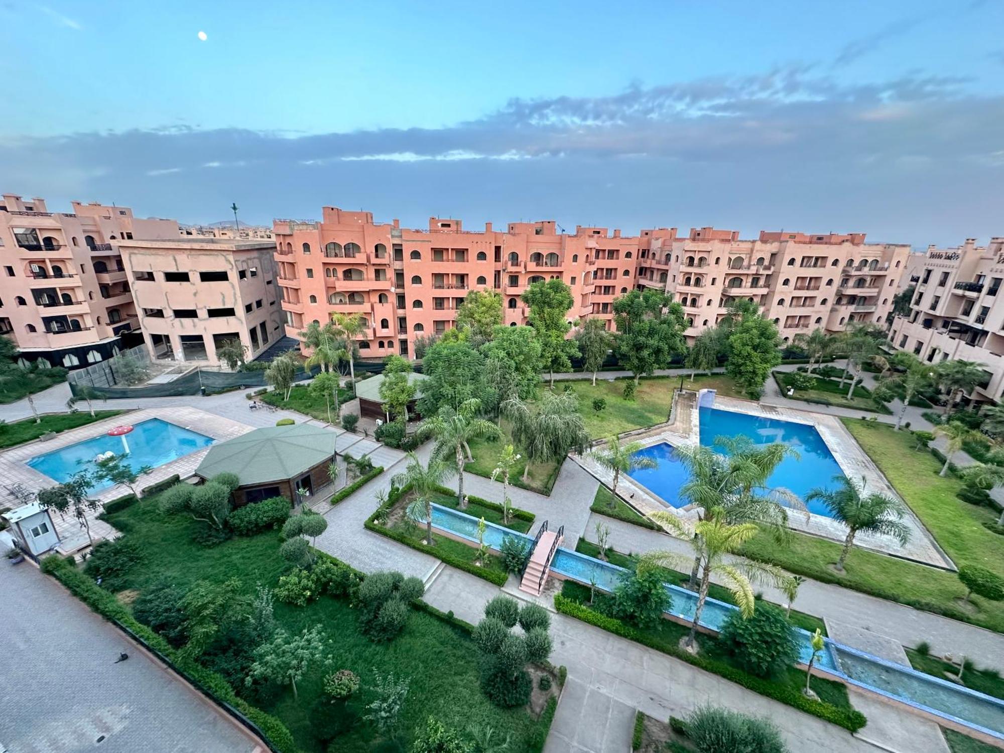 Oasis De Detente Avec Terrasse Et Vue Sur Piscine Marrakesh Exterior foto