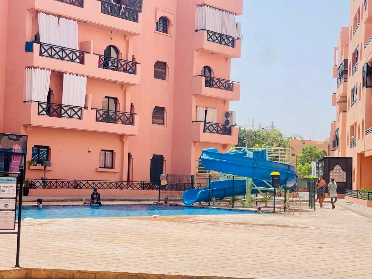 Oasis De Detente Avec Terrasse Et Vue Sur Piscine Marrakesh Exterior foto